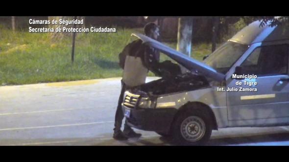 Robó la batería de un vehículo estacionado en la vía pública y el COT lo detuvo cuando huía